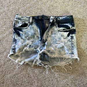 Jean shorts